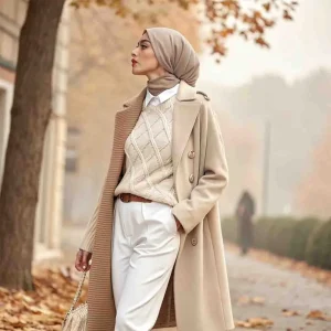 استایل زنانه پاییزی با لایه‌گذاری لباس‌ها ۲۰۲۵