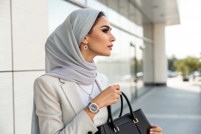 اکسسوری‌های ظریف زنانه برای محل کار (ساعت و گردنبند مینیمال)