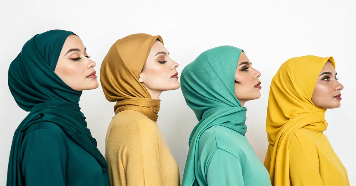 انتخاب رنگ لباس متناسب با رنگ پوست (پوست روشن، گندمی، سبزه و تیره)