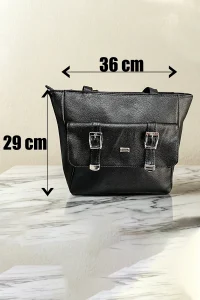 ابعاد 36x29 سانتی‌متری کیف دستی زنانه طرح چنل